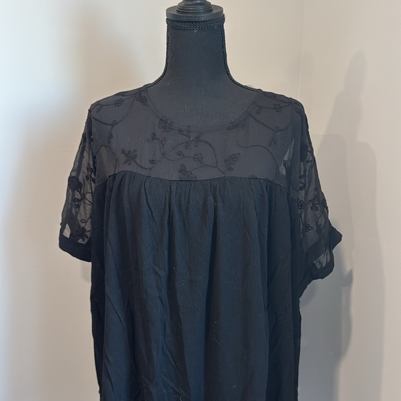Black Lace Blouse - Picture 6 of 6